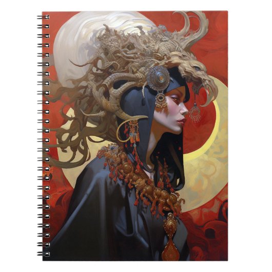 Carnet Demon Queen Imaginaire Art (Devant)