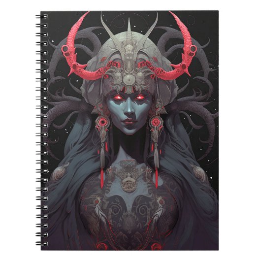 Carnet Demon Queen Imaginaire Art (Devant)