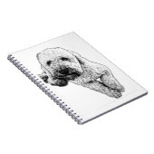 Carnet d'encre réaliste Lagotto (Côté Droit)