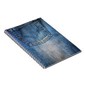 Carnet denim bleu (Côté Droit)