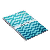 Carnet Denim Chevron par Shirley Taylor (Côté Droit)