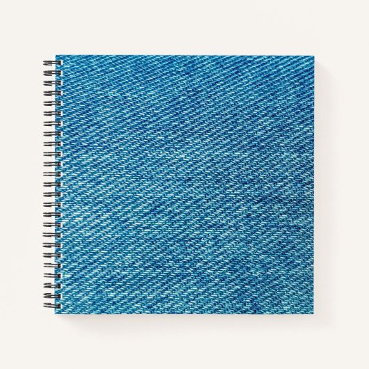 Carnet Denim textile texture simple jeans | (Devant)