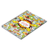 Carnet d'énonciations de bande dessinée (Côté gauche)