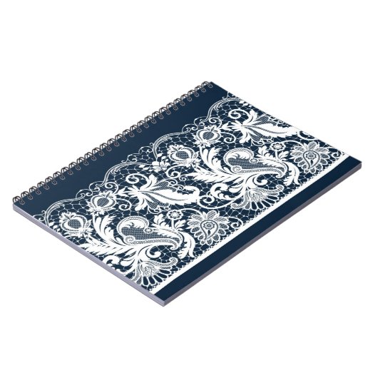 Carnet Dentelle blanche 2 (Côté gauche)