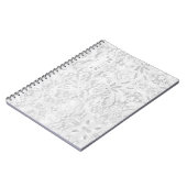 Carnet Dentelle blanche tombante (Côté gauche)