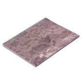 Carnet Dentelle de lavande (Côté gauche)