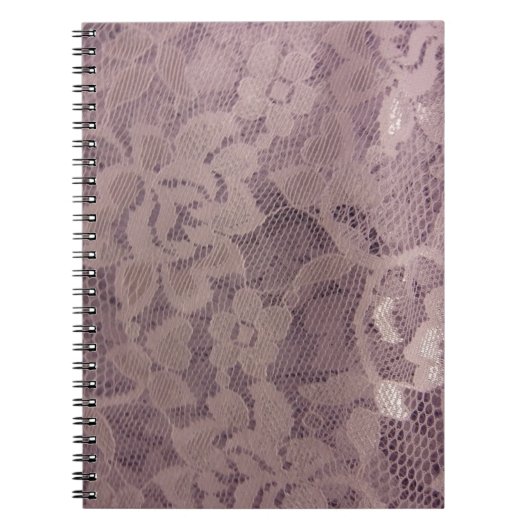 Carnet Dentelle de lavande (Devant)