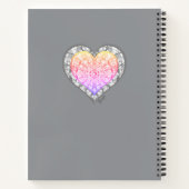 Carnet Dentelle en céramique Gris (Dos)