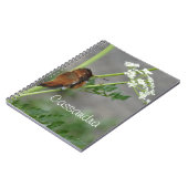 Carnet Dentelle et oiseau d'Ann (Côté gauche)