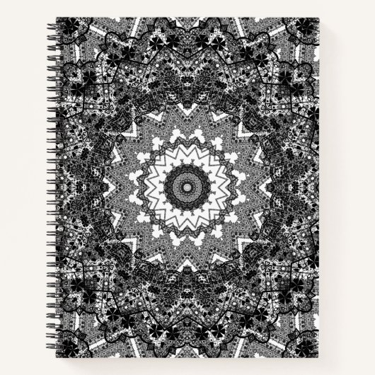 Carnet Dentelle noire (Devant)