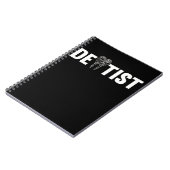 Carnet Dentiste Dentiste Dentisté Dentistère (Côté gauche)