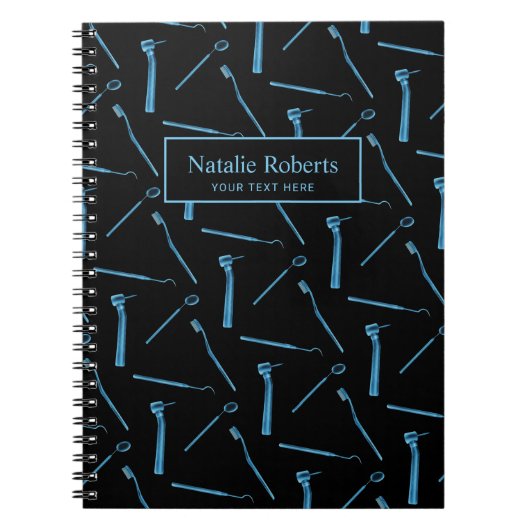 Carnet Dentiste Hygiéniste Xray Instruments dentaires Noi (Devant)