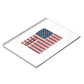 Carnet Dentiste Patriotique Dent Drapeau (Côté gauche)