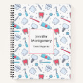 Carnet Dents et outils Motif dentaire (Devant)