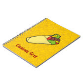 Carnet d'enveloppement de sandwich Tortilla (Côté gauche)