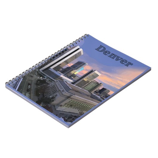 Carnet Denver Skyline (Côté gauche)