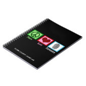 Carnet Département de médecine légale Peace Love (Côté gauche)