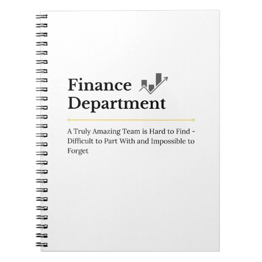 Carnet Département des finances (Devant)
