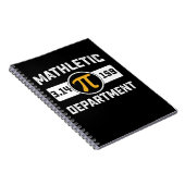 Carnet Département Mathlétique Pi Day Math Vintage (Côté Droit)