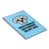 Carnet Dépendant émotionnellement de mon chien | Drôle tr (Côté Droit)