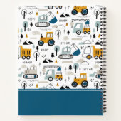 Carnet Déplaçons le Motif de véhicule (Dos)