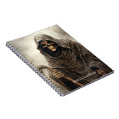 Carnet Déplaisant, Gothique Grim Reaper Halloween Horreur (Côté Droit)