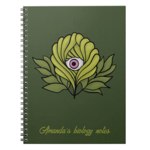 Carnet Déplaisant mignon Plante Printemps vert Imaginaire