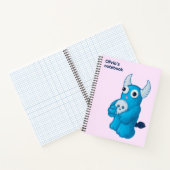 Carnet Déplaisant mon Demon Kawaii Nom de la Goth (Intérieur)