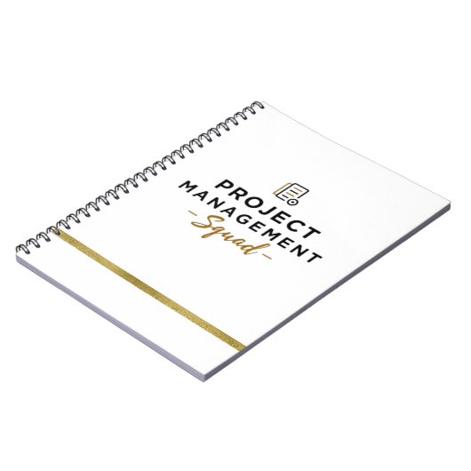 Carnet d'équipe de gestion de projet - Icône de do (Côté gauche)