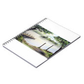 Carnet Dergone Water Keswick Angleterre Watercolor Painti (Côté gauche)