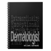 Carnet Dermatologue Extraordinaire PERSONNALISÉ (Devant)