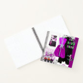 Carnet Derniers styles Mode Set Vêtements Art Blank (Intérieur)