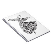 Carnet Derviche de tourbillonnement (Côté Droit)