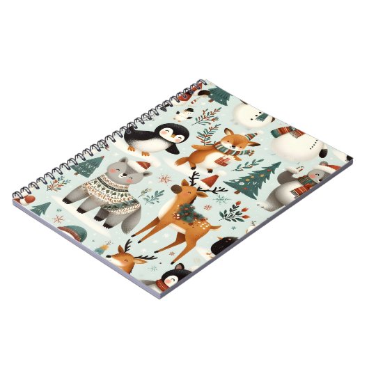 Carnet des animaux d'hiver (Côté gauche)