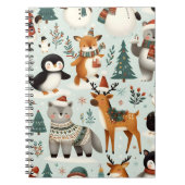 Carnet des animaux d'hiver (Devant)