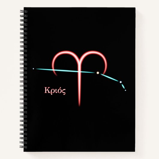 Carnet des baies de constellation Zodiac (Devant)