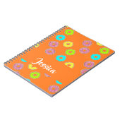 Carnet Des beignets colorés (Côté gauche)