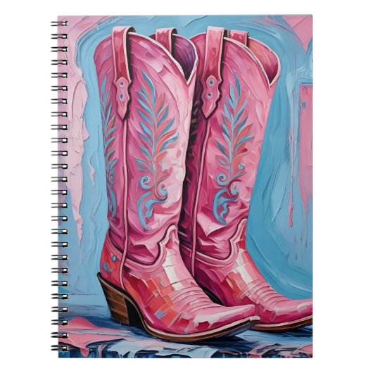 Carnet des bottes pour fille rose (Devant)