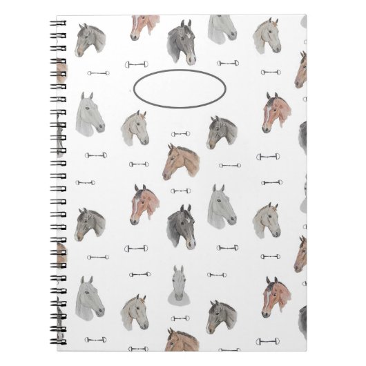 Carnet des chevaux et des petits seins (Devant)