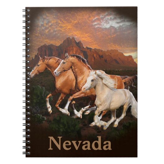 Carnet des Chevaux sauvages (Devant)