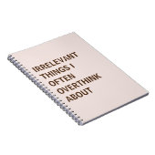 CARNET DES CHOSES IRPERTINENTES QUE JE SURPENSE SOUVENT À (Côté Droit)
