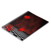 Carnet des Coeurs flottantes rouges (Côté gauche)