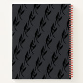 Carnet Des colibris à crête colorée en vol (Dos)