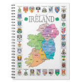 Carnet des comtés d'Irlande (Devant)