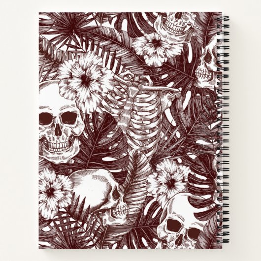 Carnet des crânes de la jungle (Dos)