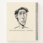 Carnet des croquis et des scripts (Dos)