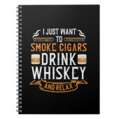 Carnet des devis de cigar et de whisky (Devant)