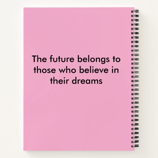 Carnet des devis d'inspiration (Dos)