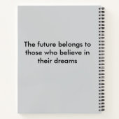 Carnet des devis d'inspiration (Dos)