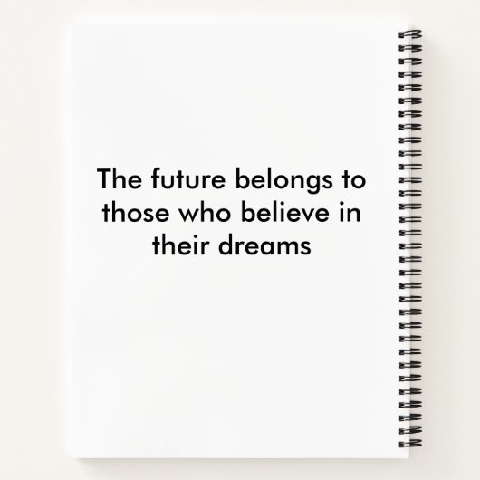 Carnet des devis d'inspiration (Dos)